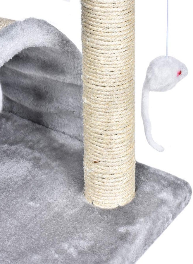 PETLICIOUS & MORE بيتليشوس آند مور شجرة صغيرة للقطط مصنوعة من السيزال، عمود خدش، أثاث، بيت لعب، سرير للحيوانات الأليفة، لعبة للقطط الصغيرة، برج للقطط، منزل للقطط الصغيرة (قد يختلف اللون) - Image 5
